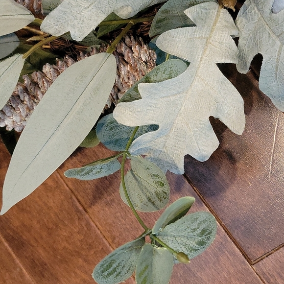 Set of  Gold Ring Front Door, Hallway or Wall Wreath Décor 16" - Picture 5 of 9